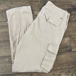 Tan Cargo Lacoste Men’s Pants